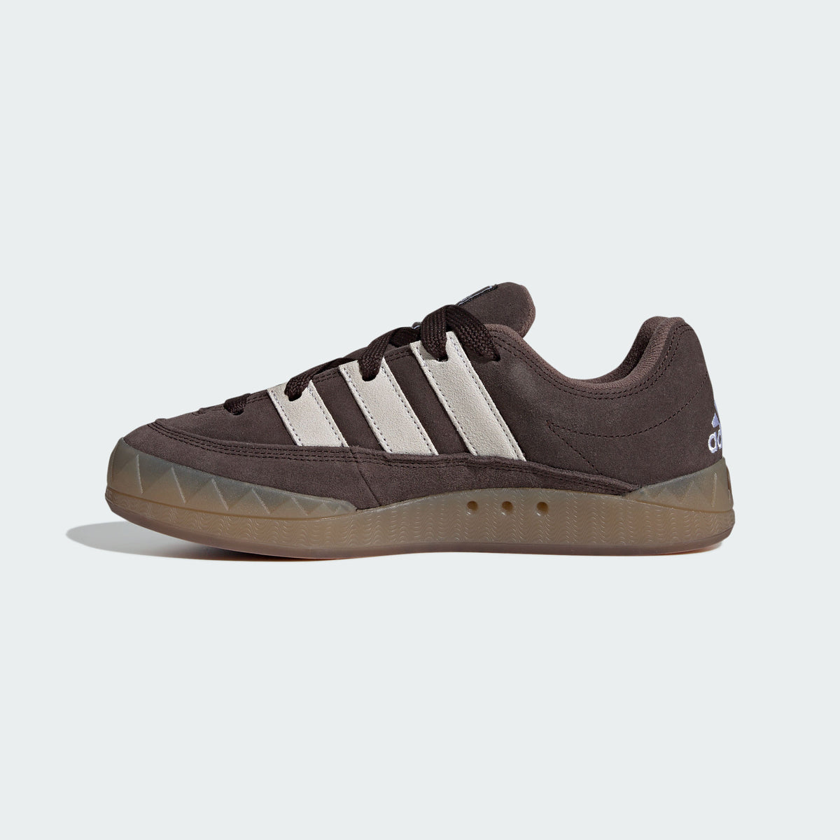 Adidas Adimatic Sneakers - Dark Brown / White / Earth Strata - view 2