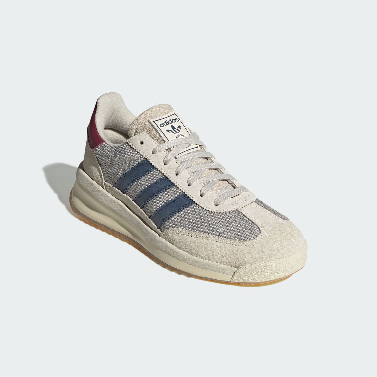 Adidas SL 72 RTN Sneakers - Pink White / Brown Red - view 5