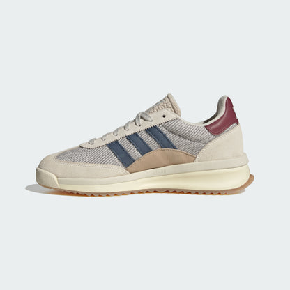 Adidas SL 72 RTN Sneakers - Pink White / Brown Red - view 2