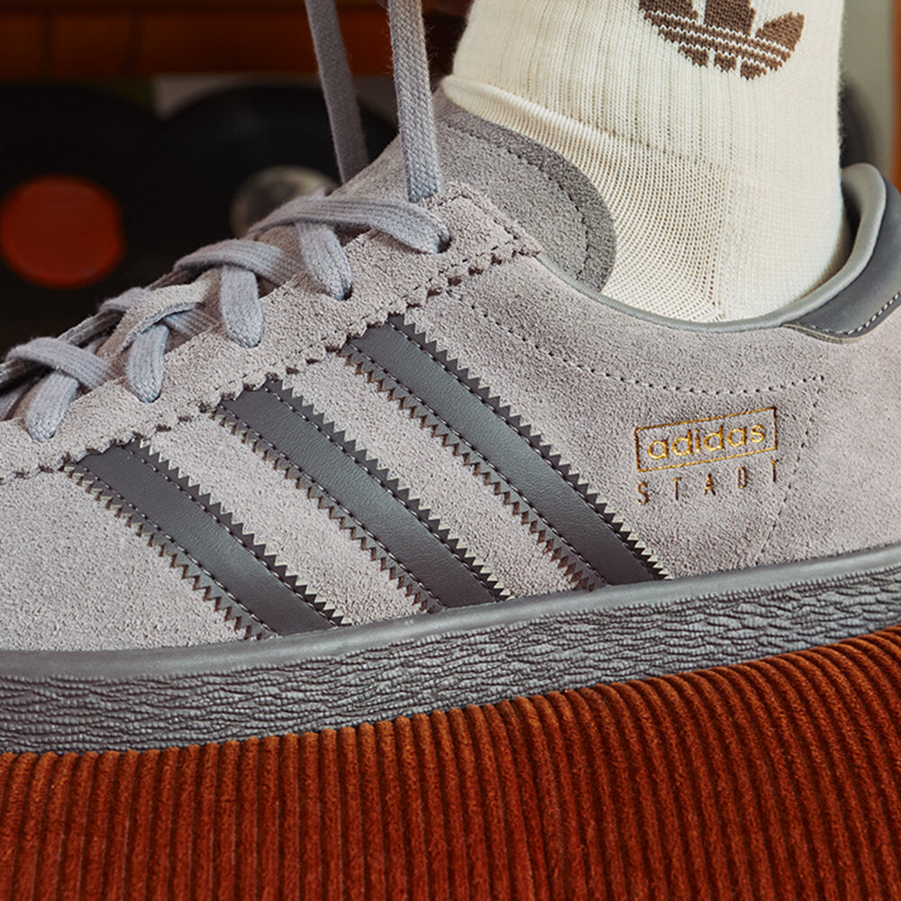 Adidas Stadt Sneakers - Victory Red / Chalk White / Resin Yellow - view 2