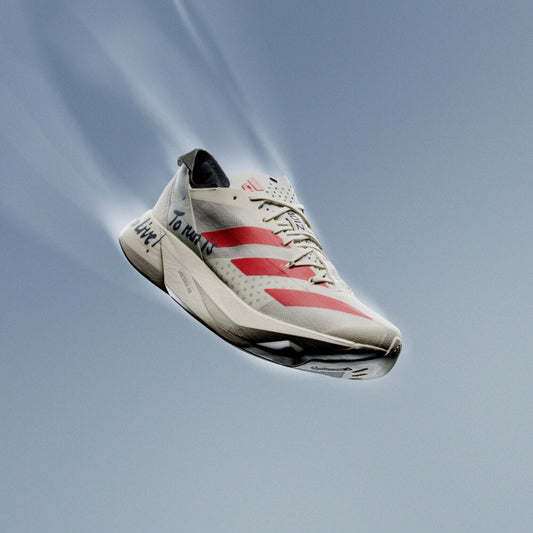 Adidas Adizero Adios PRO 3 RW5 Sneakers - Off White / Red / Navy - view 1