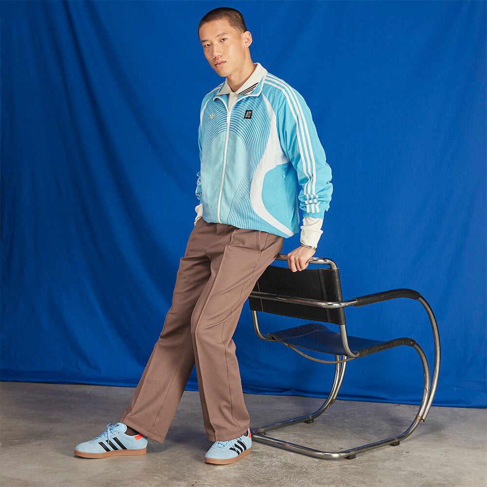 Adidas Gazelle Sneakers - Light Blue / Core Black / Resin Yellow - view 3