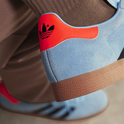 Adidas Gazelle Sneakers - Light Blue / Core Black / Resin Yellow - view 5