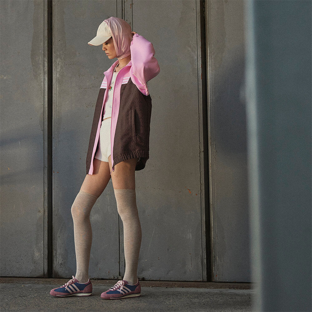 Adidas SL72 OG Sneakers - Navy / Light Pink / Dark Pink - view 4
