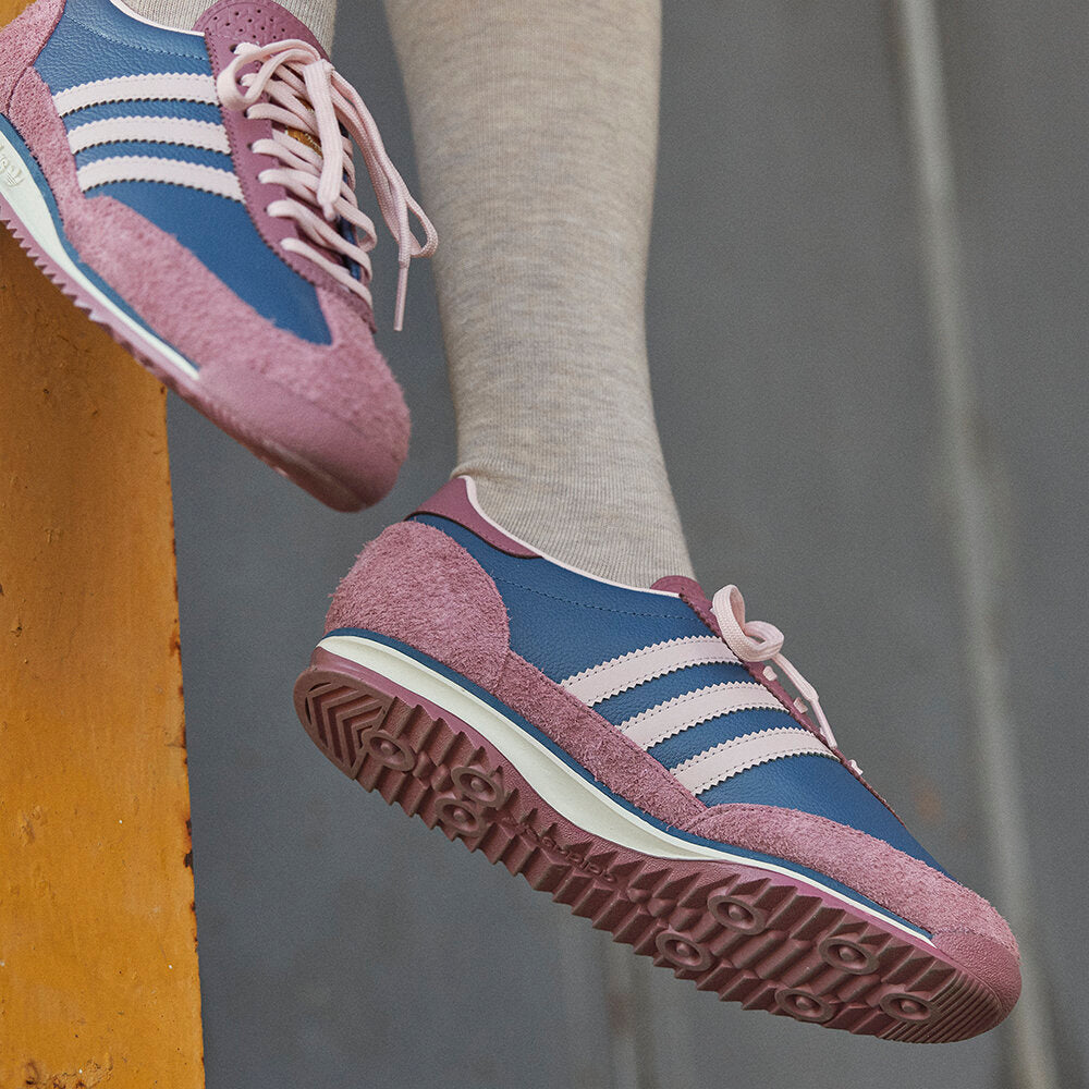 Adidas SL72 OG Sneakers - Navy / Light Pink / Dark Pink - view 2