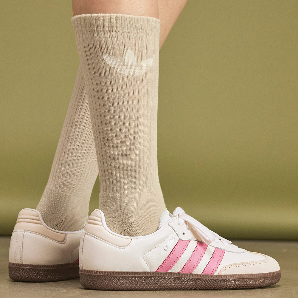 Adidas Samba OG Sneakers - White / Bright Pink / Wonder White - view 3