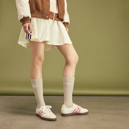 Adidas Samba OG Sneakers - White / Bright Pink / Wonder White - view 5