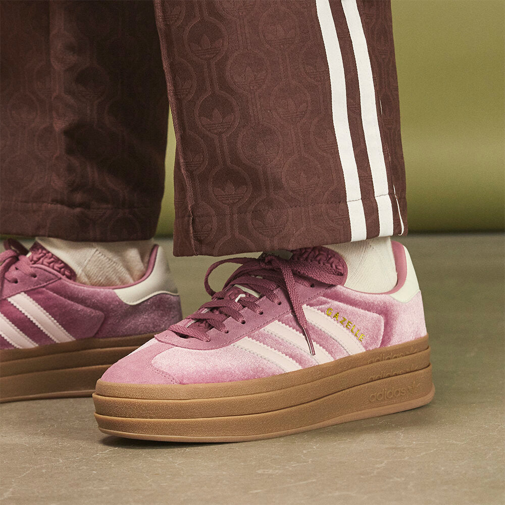 Adidas Gazelle BOLD Sneakers - Dark Pink / Pink / Chalk White - view 1