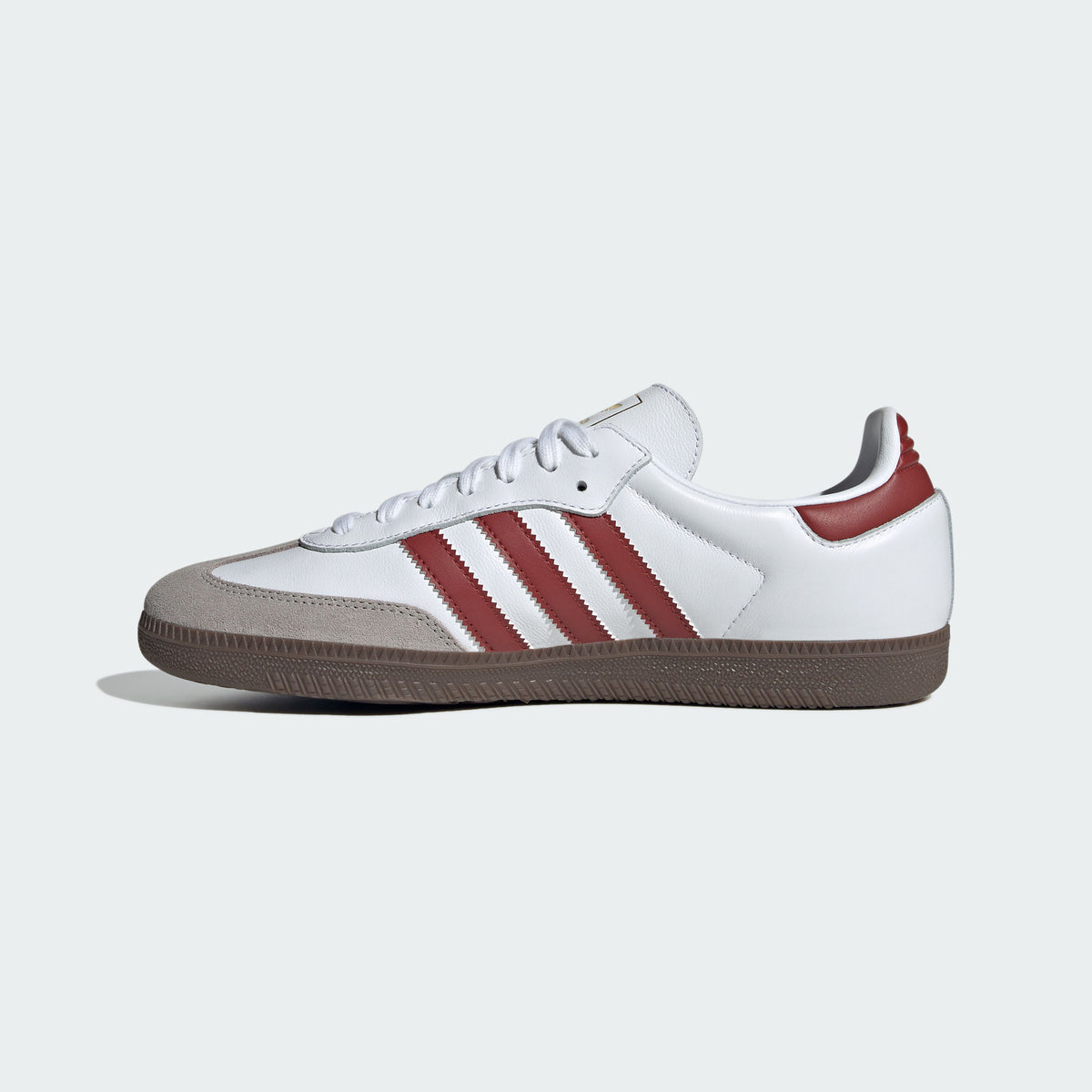 Adidas Samba OG Sneakers - White / Soft Red / Chrome Grey - view 4