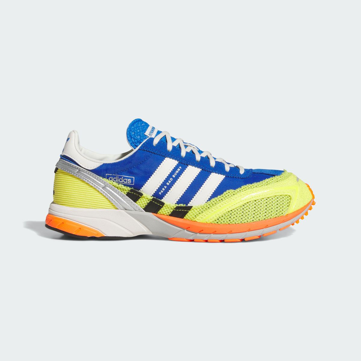 Adidas BAD Bunny Adizero SL72 Sneakers - Blue / Crystal White / Bright Yellow - view 6