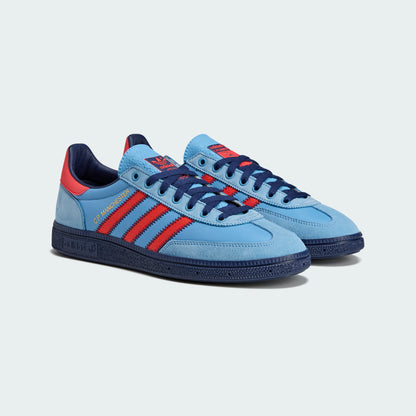 Adidas Spezial CP Manchester HOES Sneakers - Pale Blue / Light Red / Dark Blue - view 5