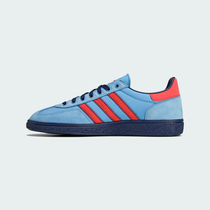 Adidas Spezial CP Manchester HOES Sneakers - Pale Blue / Light Red / Dark Blue - view 2