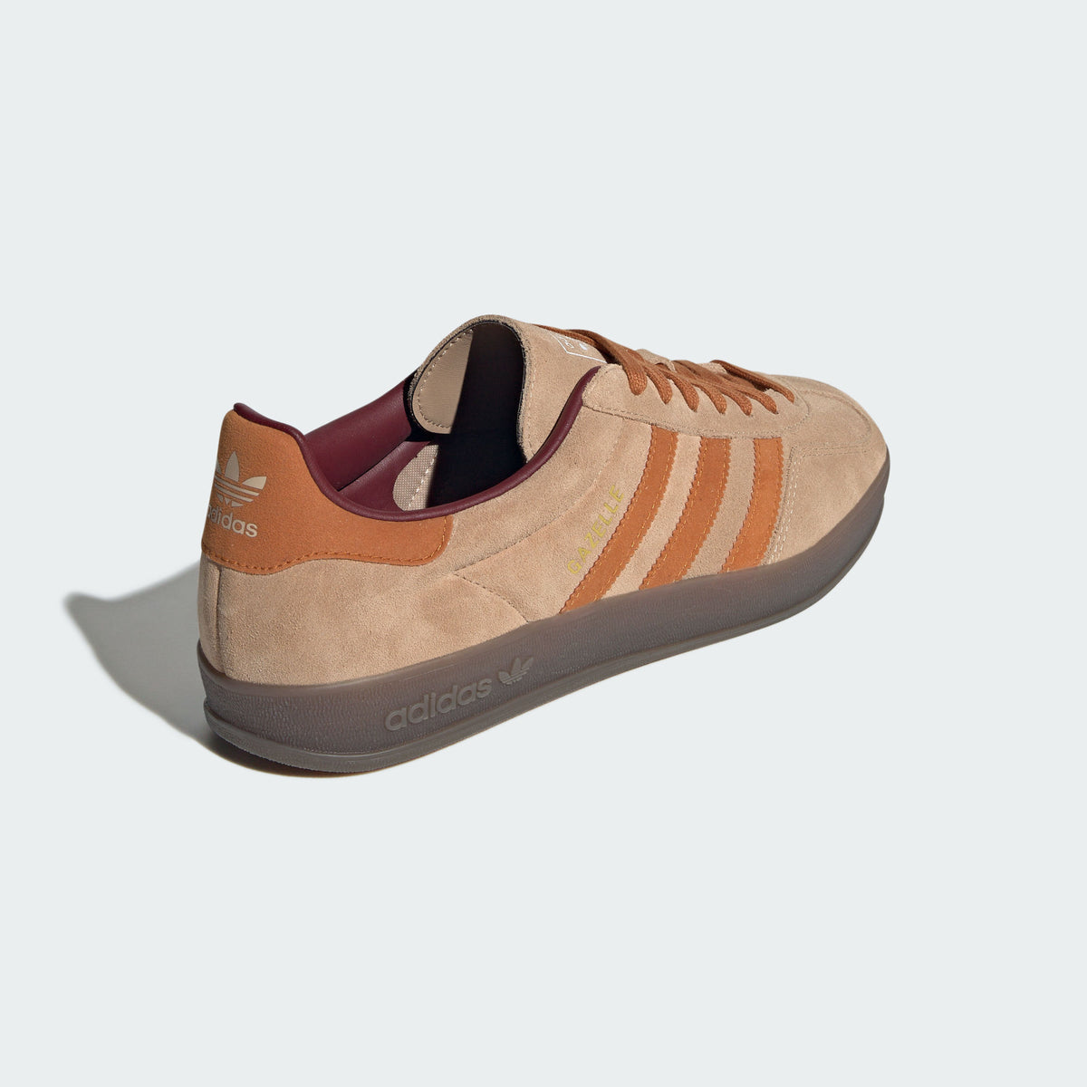 Adidas Gazelle Indoor Sneakers - Warm Sand / Shadow Red - view 6