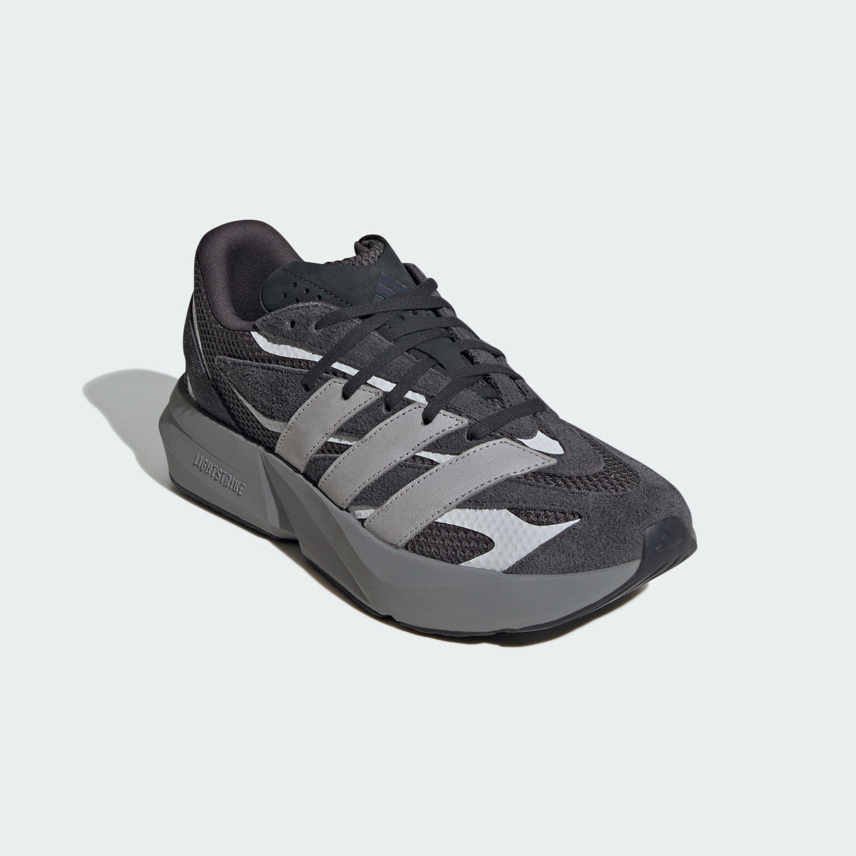 Adidas Lightblaze Sneakers - Carbon / Light Grey / Crystal White - view 7