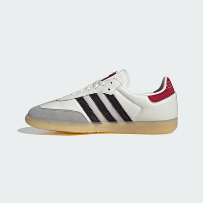Adidas Samba OG Sneakers - White / Black / Maroon - view 4