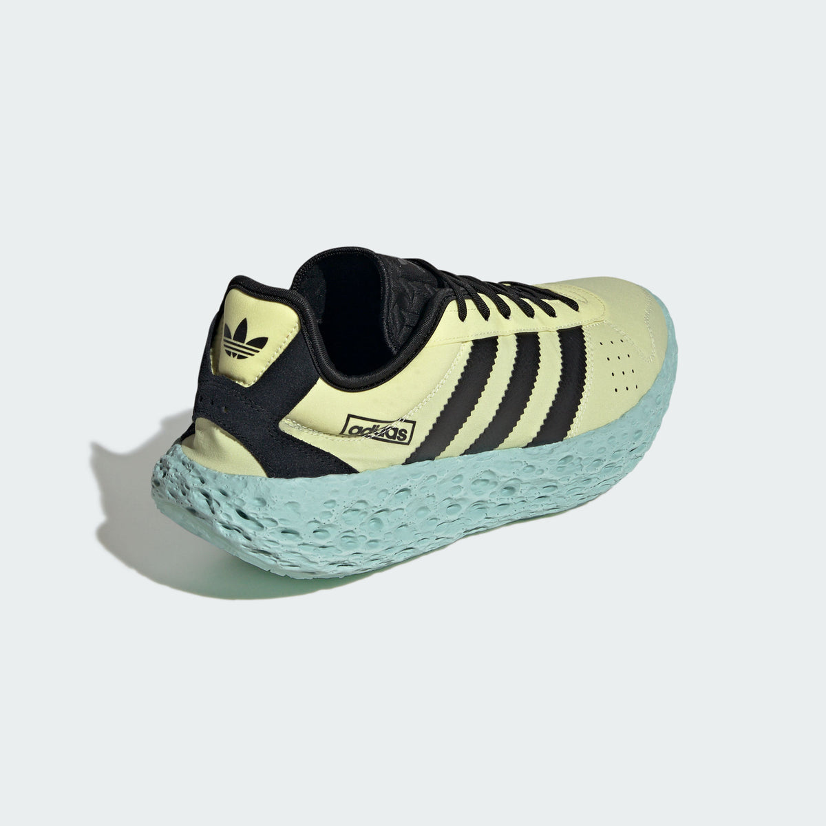 Adidas Zponge Sneakers - Grey / Dark Silver Metallic / Solar Red - view 6