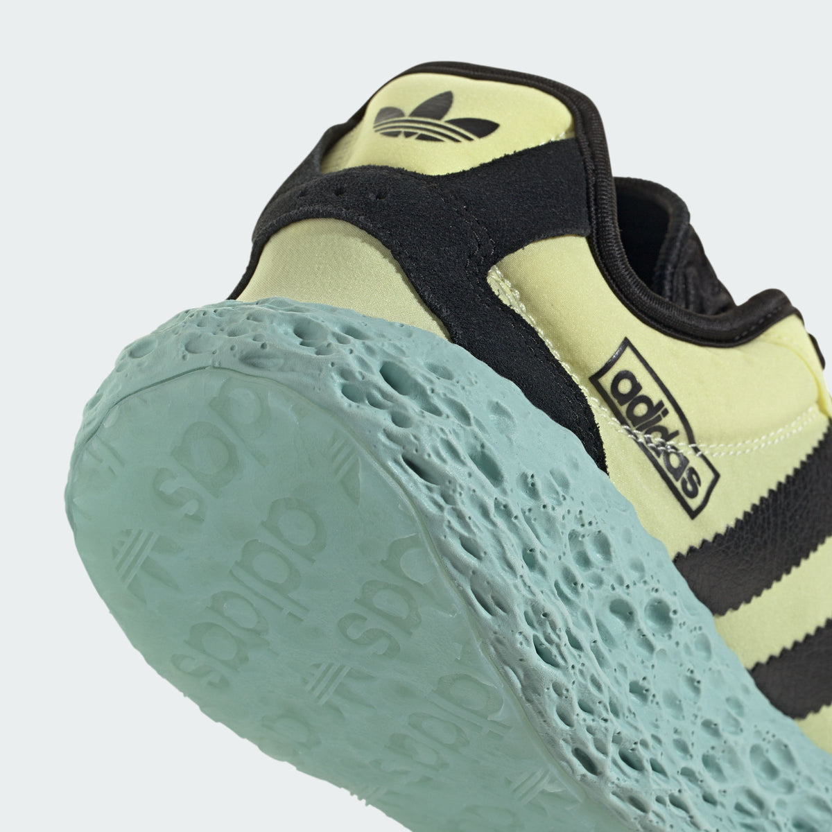 Adidas Zponge Sneakers - Grey / Dark Silver Metallic / Solar Red - view 7