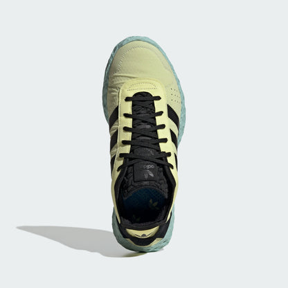 Adidas Zponge Sneakers - Grey / Dark Silver Metallic / Solar Red - view 3