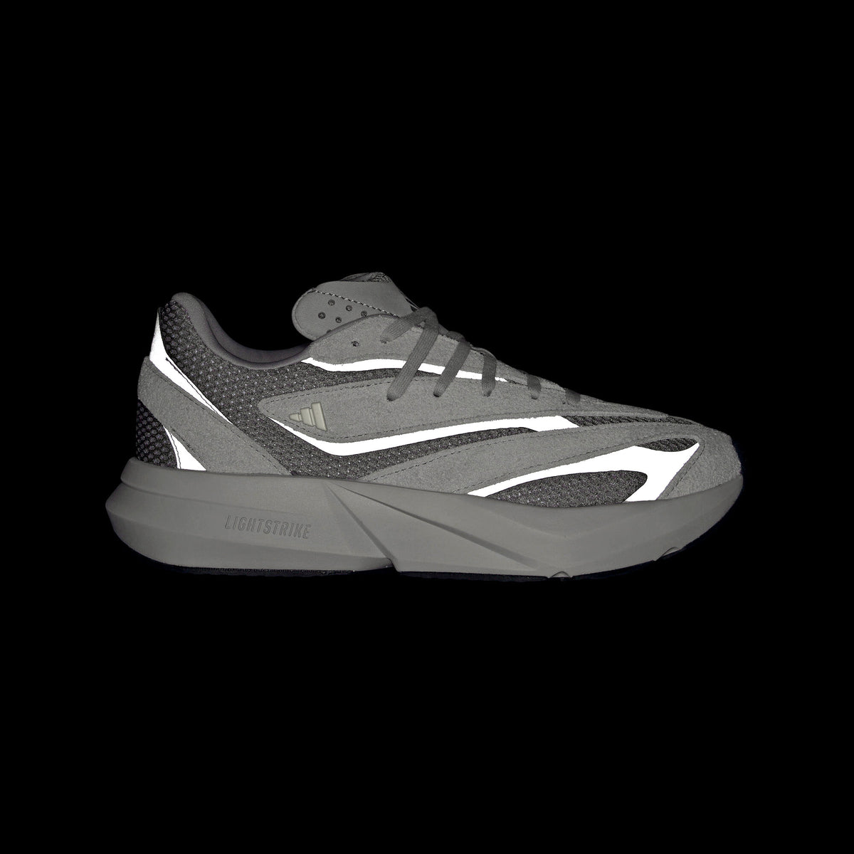 Adidas Lightblaze Sneakers - Light Grey / Chalk White / Grey - view 2