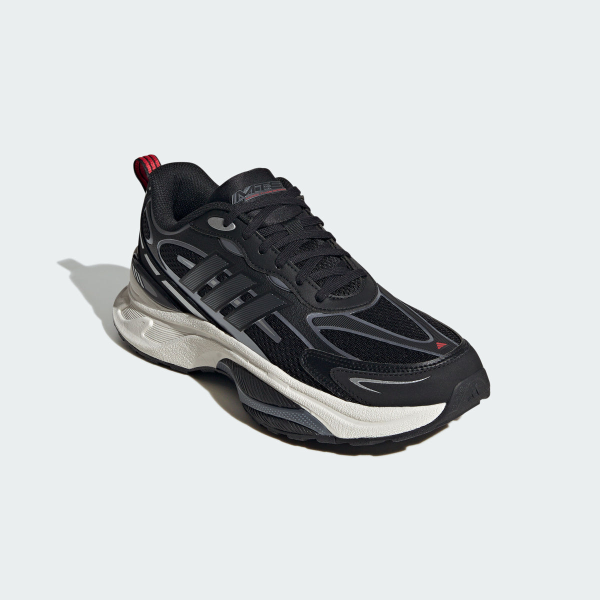 Adidas MTS PRO Sneakers - Black / Pure Ruby / Chalk White - view 5