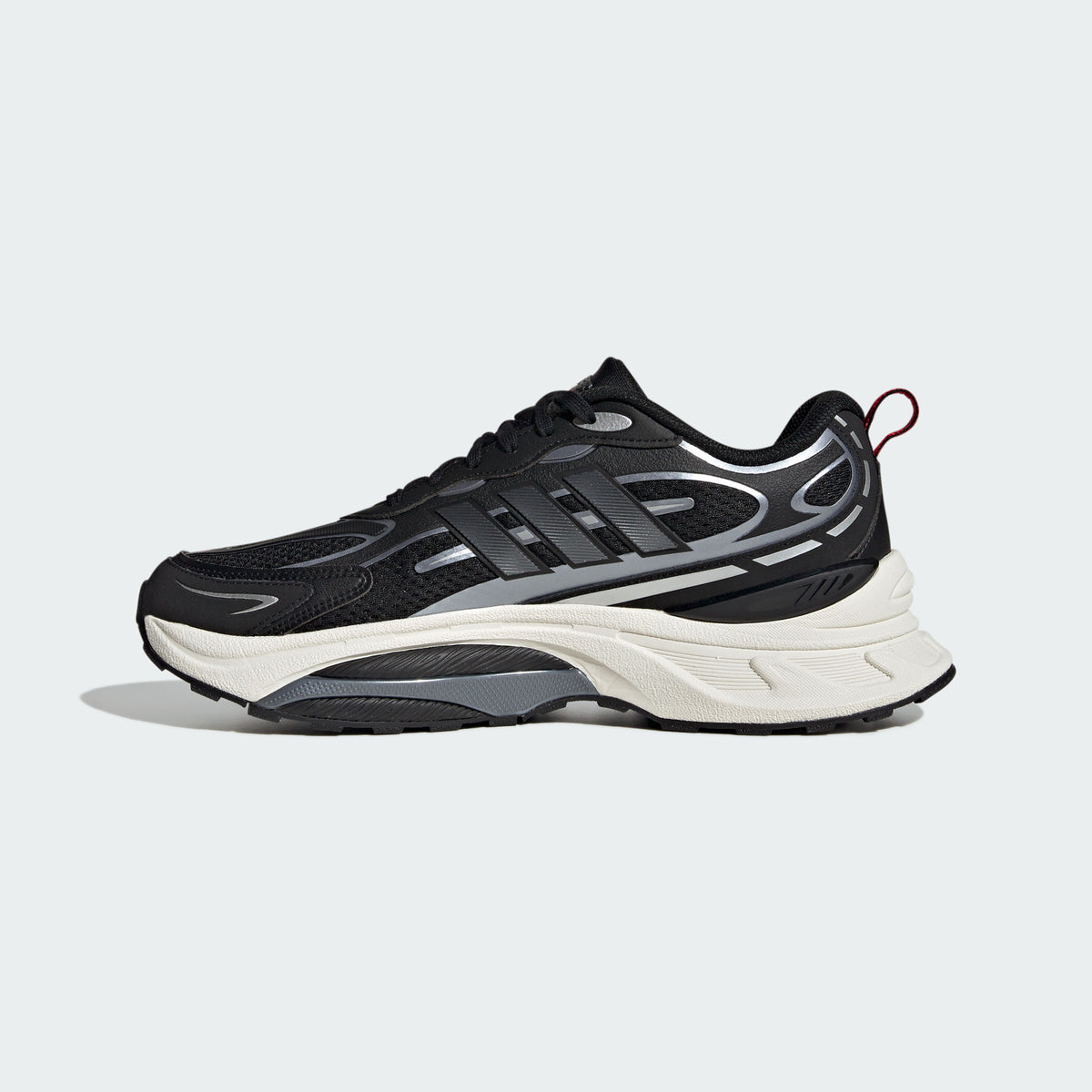 Adidas MTS PRO Sneakers - Black / Pure Ruby / Chalk White - view 2