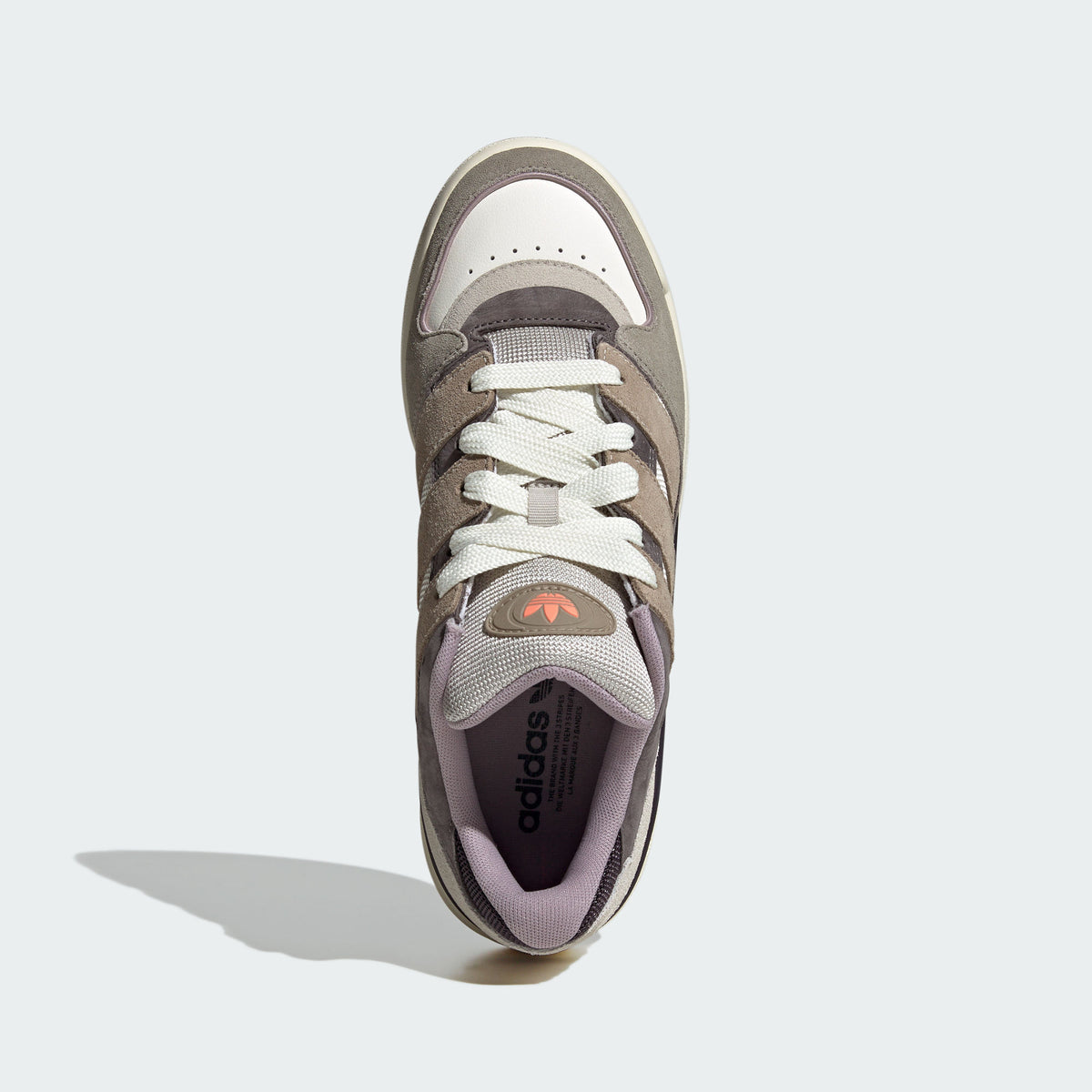 Adidas FORUM2000 Sneakers - Chalk White / Light Beige / Charcoal - view 3