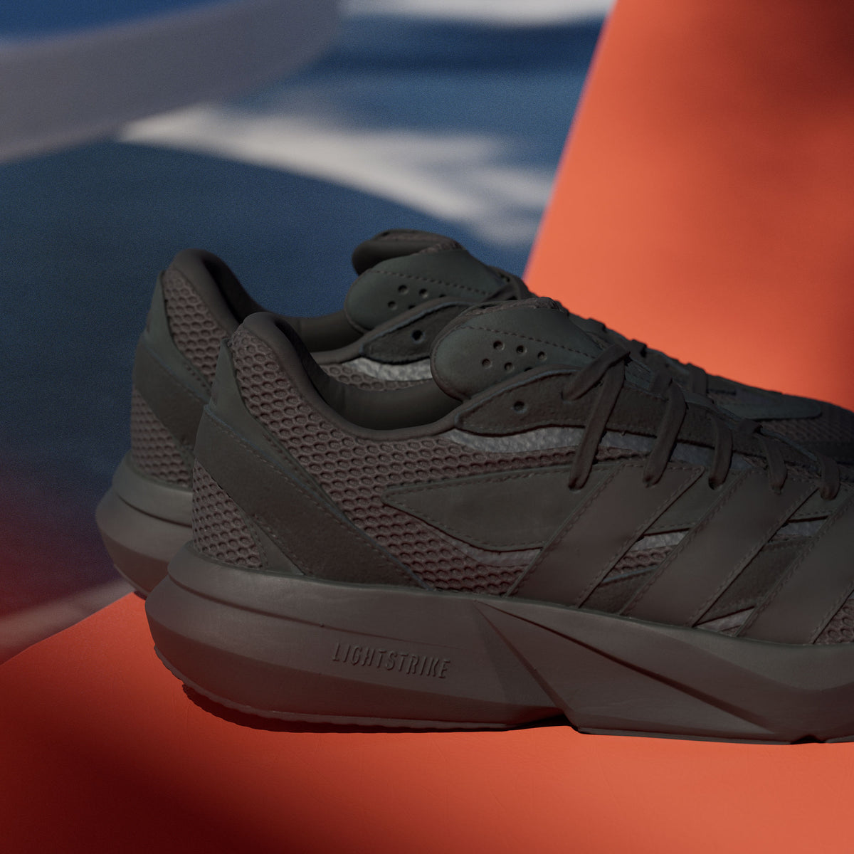 Adidas Lightblaze Sneakers - Black / Carbon - view 3