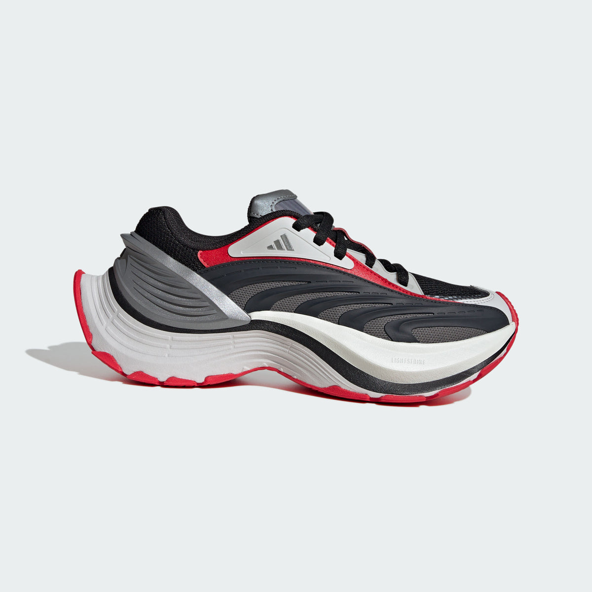 Adidas FOS XLG MTW Sneakers - Pure Ruby / Iron Metallic / Black - view 1