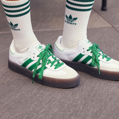 Adidas Sambae Sneakers - White / Green / Chalk White - view 1