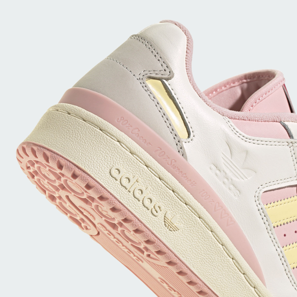 Adidas Forum LOW CL Sneakers - Clear Pink / Warm Vanilla / Crystal White - view 7