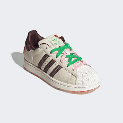 Adidas Superstar II W Sneakers - White / Shadow Brown / Clear Pink - view 6