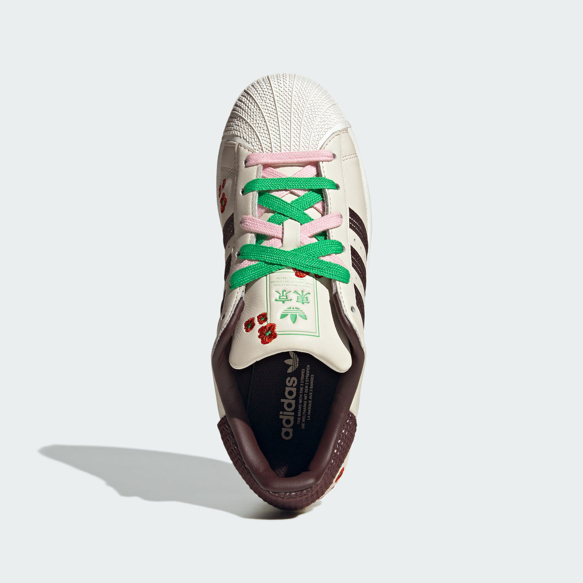 Adidas Superstar II W Sneakers - White / Shadow Brown / Clear Pink - view 4