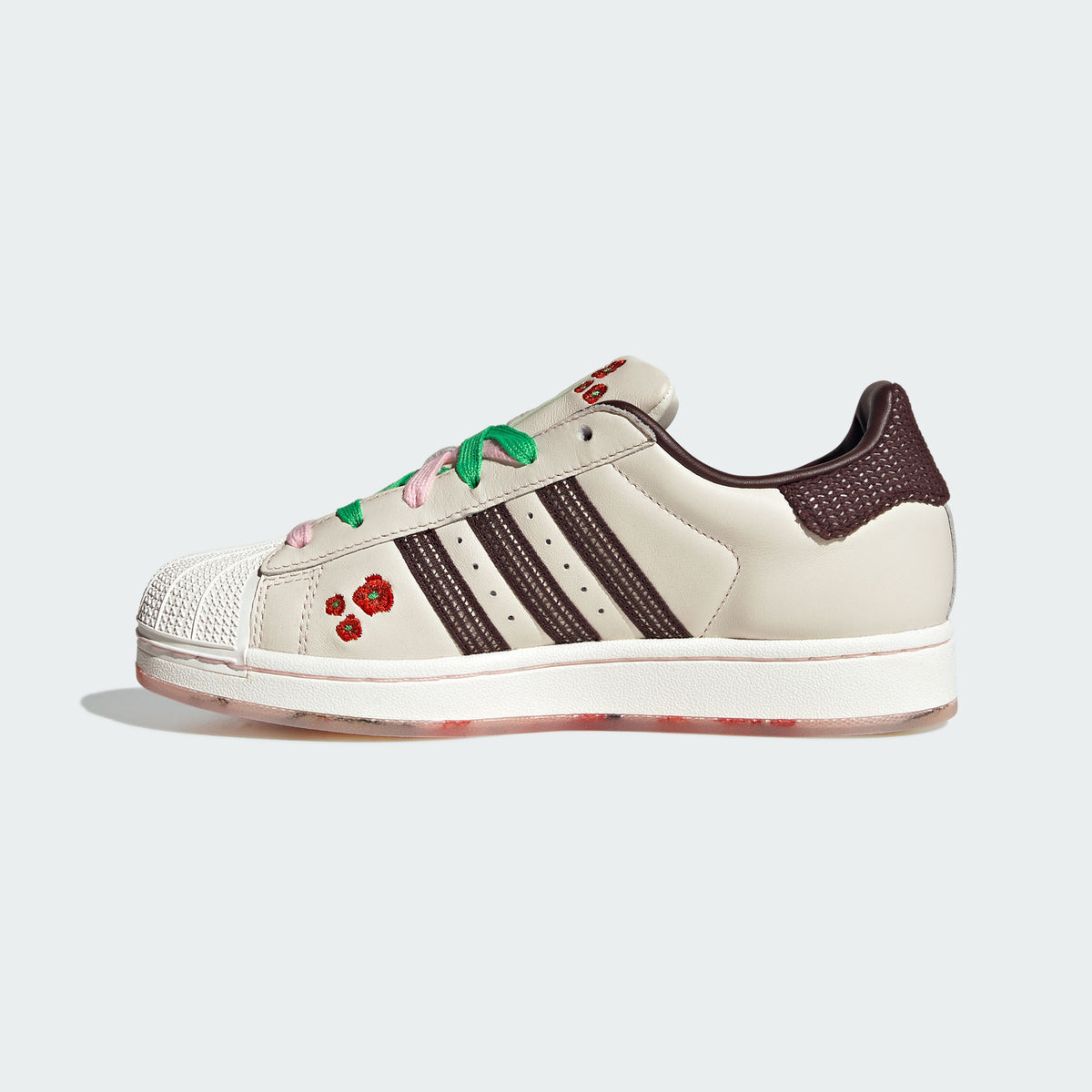 Adidas Superstar II W Sneakers - White / Shadow Brown / Clear Pink - view 3