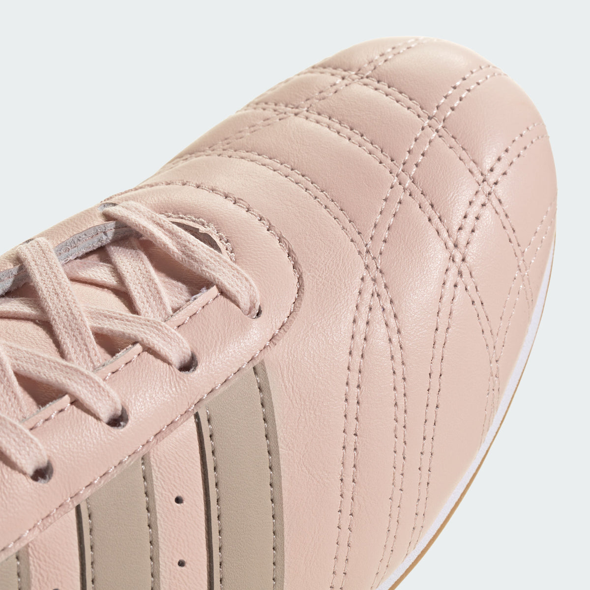 Adidas Taekwondo Sneakers - Wonder Quartz / Wonder Taupe / Resin Yellow - view 7