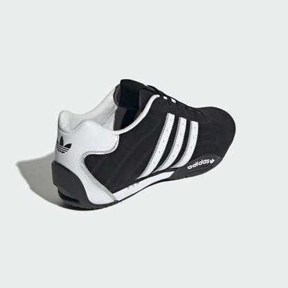 Adidas ADI Racer LO Sneakers - Black / White / Silver Metallic - view 6