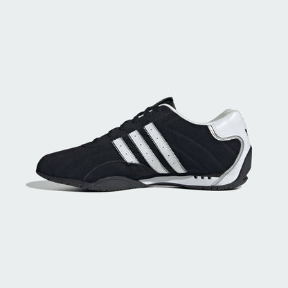 Adidas ADI Racer LO Sneakers - Black / White / Silver Metallic - view 2