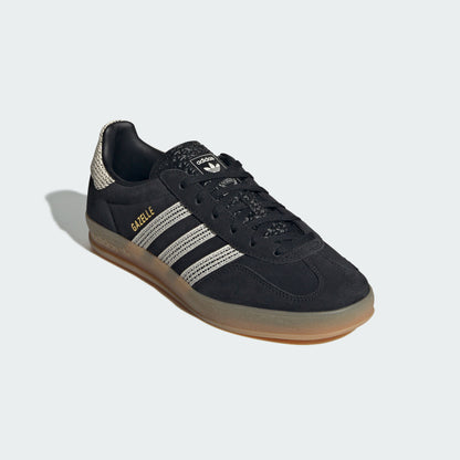 Adidas Gazelle Indoor W Sneakers - Black / Wonder White / Resin Yellow - view 7