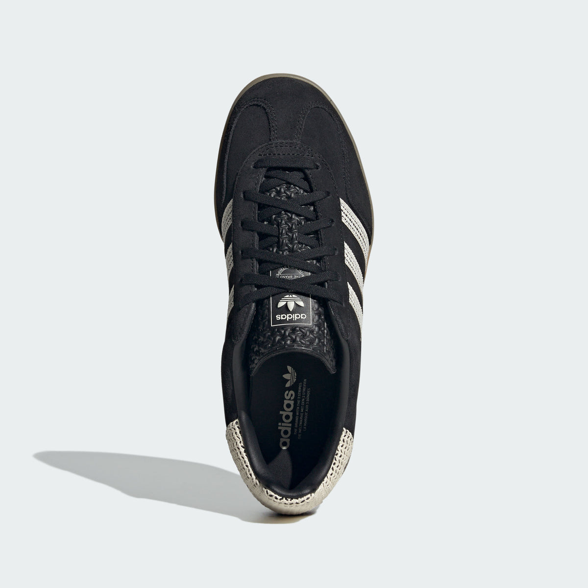Adidas Gazelle Indoor W Sneakers - Black / Wonder White / Resin Yellow - view 5