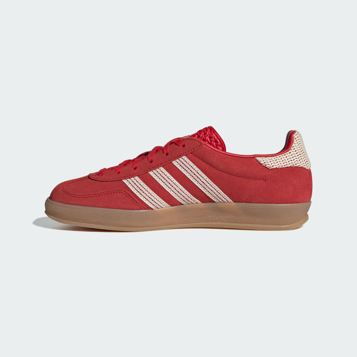 Adidas Gazelle Indoor Sneakers - Better Scarlet / Wonder White / Resin Yellow - view 4