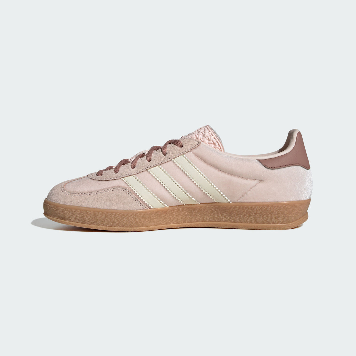 Adidas Gazelle Indoor Sneakers - Wonder Quartz / Warm Earth / Resin Yellow - view 2
