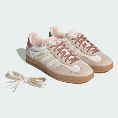 Adidas Gazelle Indoor Sneakers - Wonder Quartz / Warm Earth / Resin Yellow - view 7