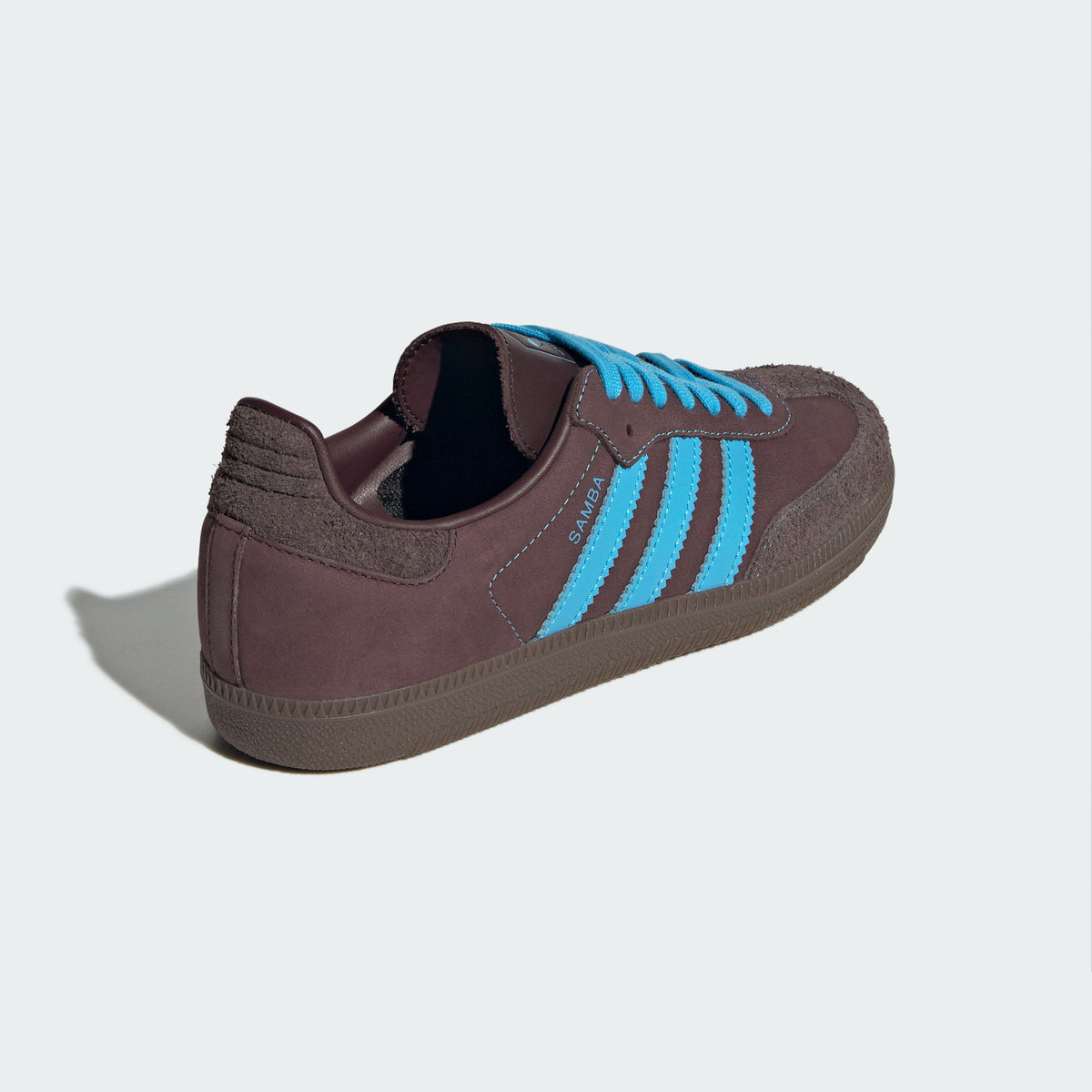 Adidas Samba OG Sneakers - Shadow Brown / Sky Blue / Dark Brown - view 6
