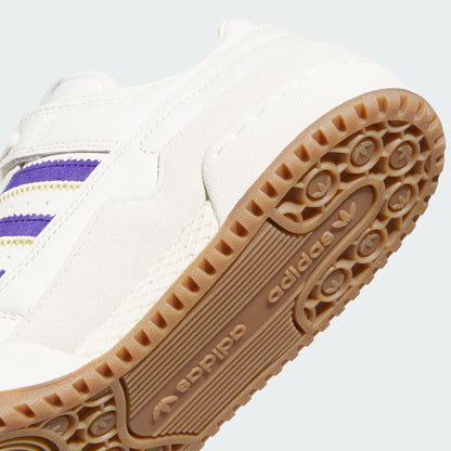 Adidas Forum LOW CL Sneakers - White / Collegiate Purple / Off White - view 7