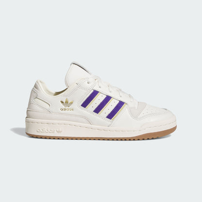 Adidas Forum LOW CL Sneakers - White / Collegiate Purple / Off White - view 1