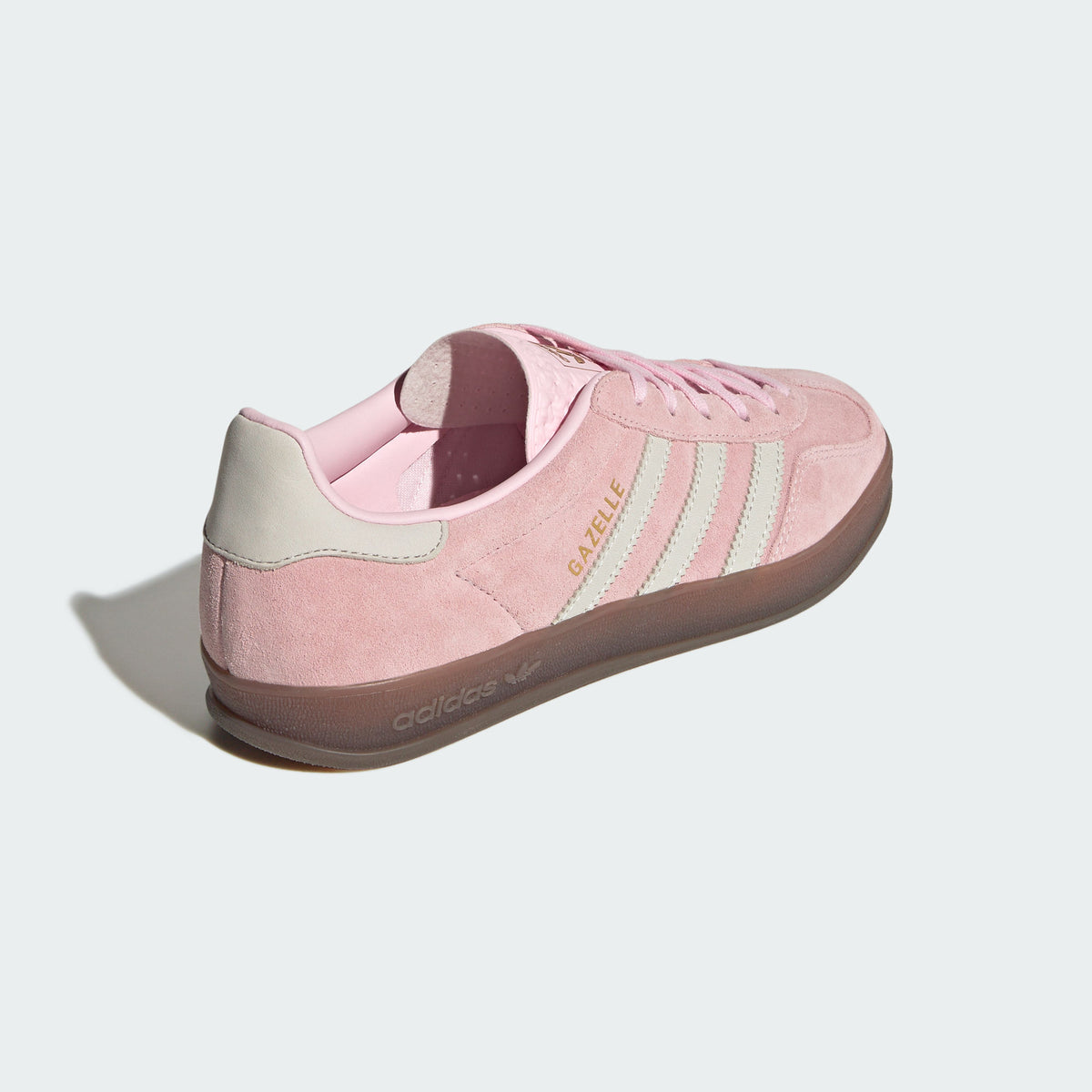Adidas Gazelle Indoor W Sneakers - Pink Blue / Chalk White / Resin Yellow - view 6