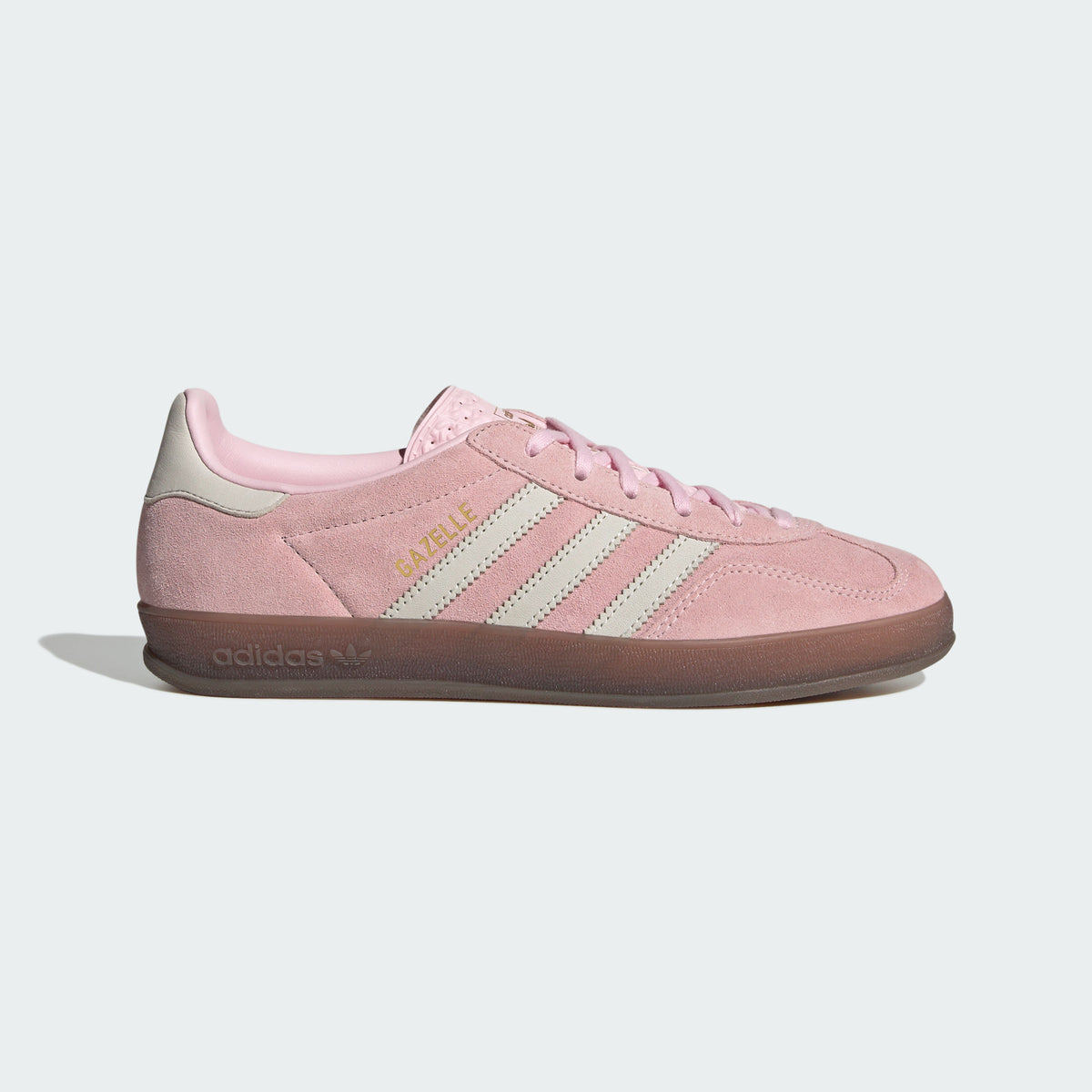 Adidas Gazelle Indoor W Sneakers - Pink Blue / Chalk White / Resin Yellow - view 1