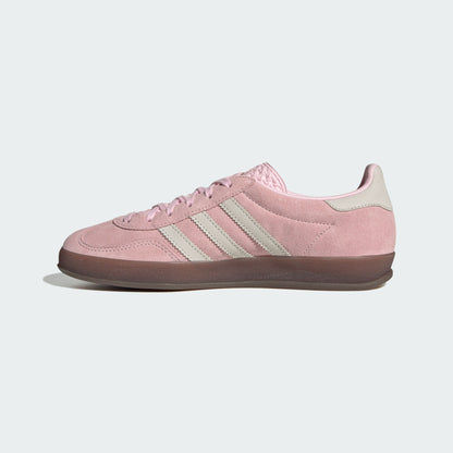 Adidas Gazelle Indoor W Sneakers - Pink Blue / Chalk White / Resin Yellow - view 2