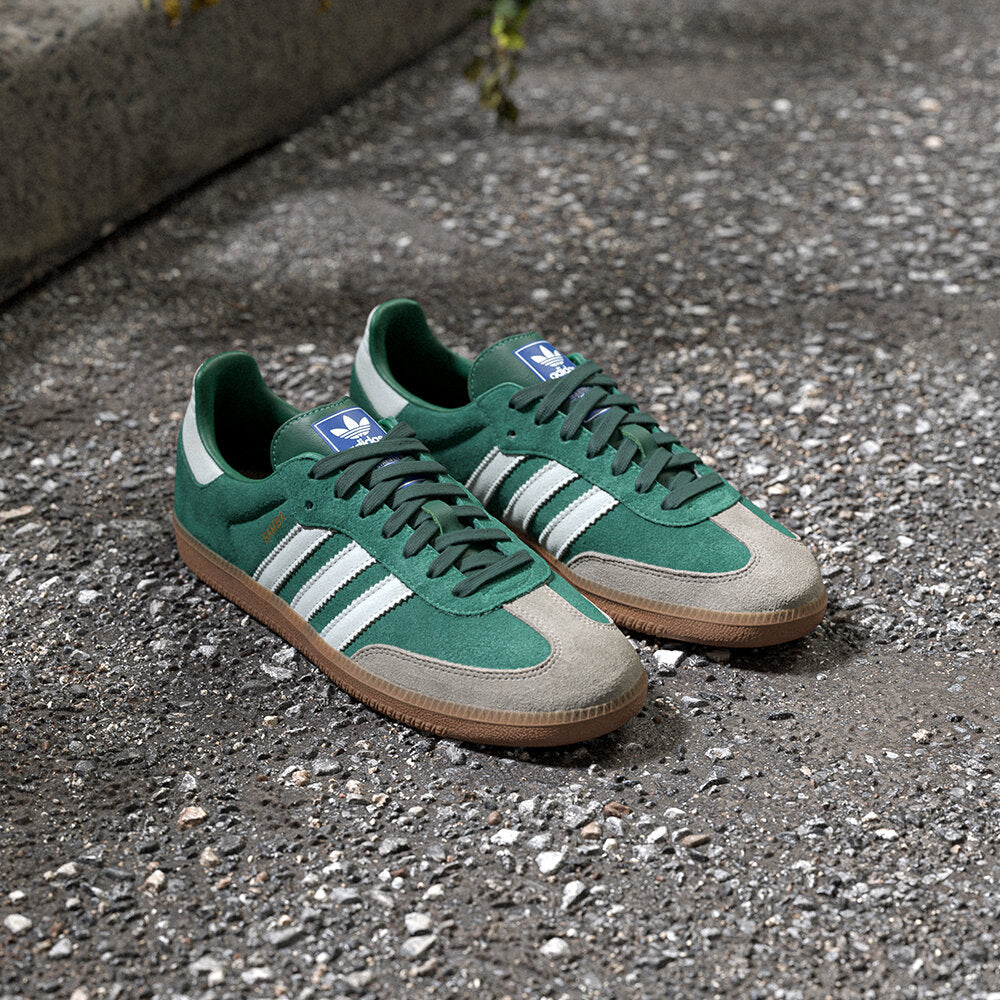 Adidas Samba Sneakers - White / Black / Light Grey - view 1