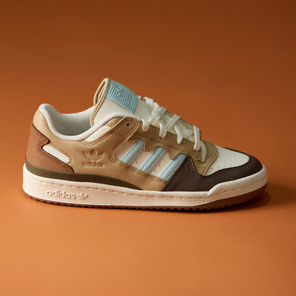 Adidas Forum LOW CL Sneakers - Ivory / Light Solar Green / Magic Beige - view 1