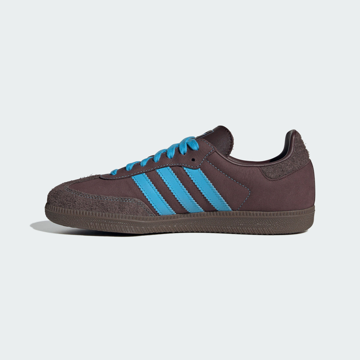 Adidas Samba OG Sneakers - Shadow Brown / Sky Blue / Dark Brown - view 2